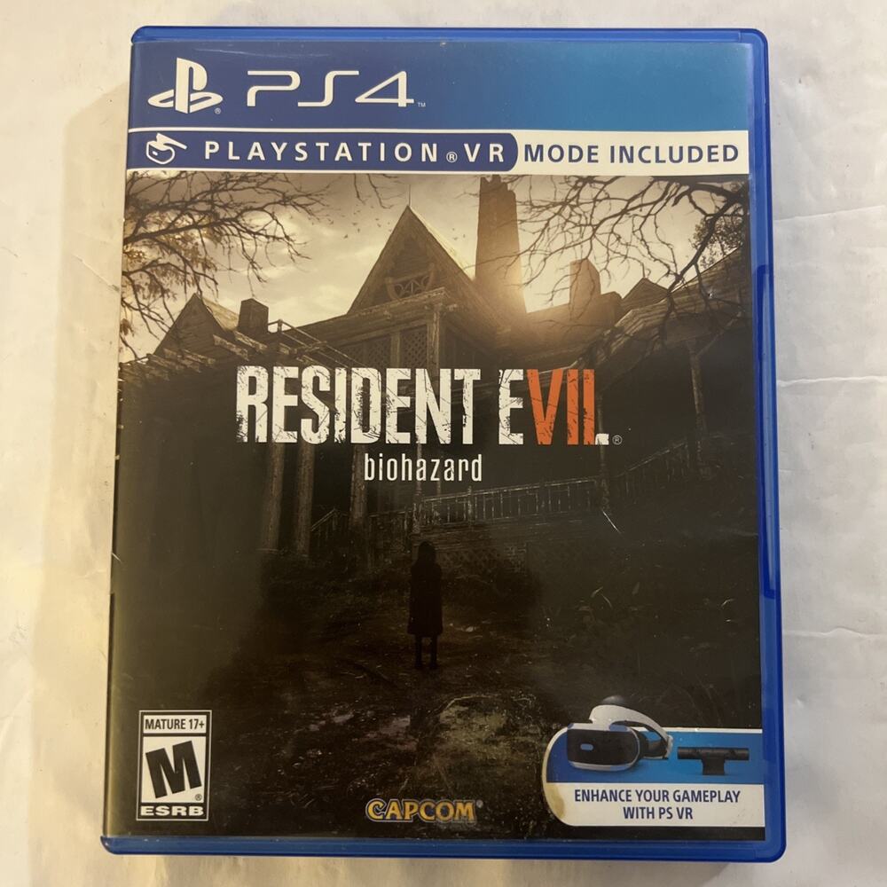 Resident Evil 7 Biohazard Sony PlayStation 4 PS4 PSVR Horror Game Tested